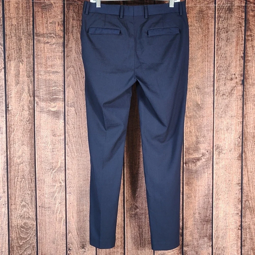 30x30 Blue Slim Fit Stretch Dress Pants Like New
